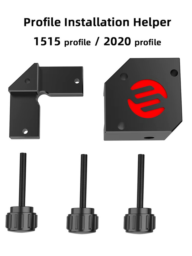 FYSETC Profil-Installationshilfe CNC-Winkellineal für 1515/2020 Profile und VORON V0 V2.4 Trident Vzbot 3D-Drucker-Teile - Bild 3