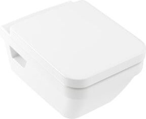 Villeroy & Boch Combi-Pack Wand-WC D-Flush Architectura, wandhängend, waagerecht, weiß, B: 37 cm, T: 53 cm - Bild 1