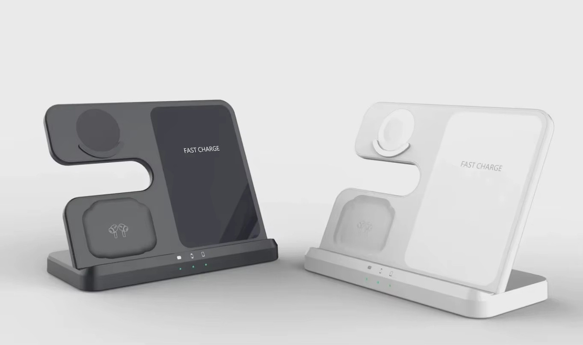 VIKEFON 3-in-1 Kabelloses Ladegerät in Schwarz für Samsung Galaxy S26 S25 Fold, Galaxy Watch 6 4 Pro Active 3/2 und Galaxy Buds - Bild 6