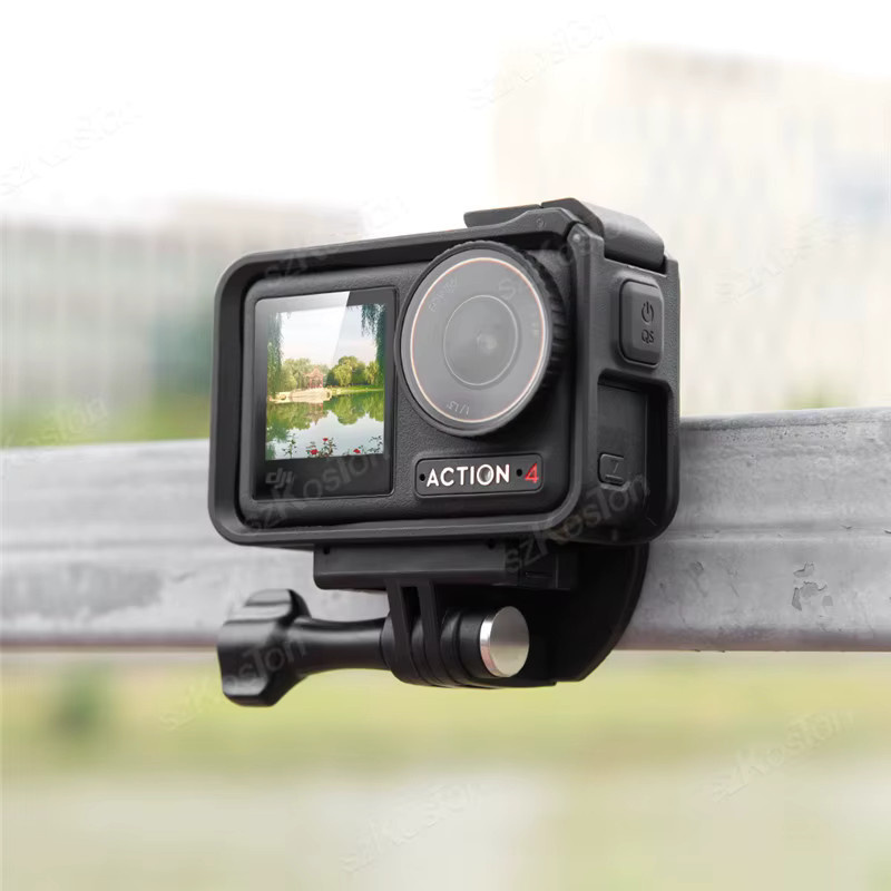 Magnetischer Umhängeband-Halter mit Lanyard-Adapter für GoPro Hero 13 12 11 10, Insta360 X4 X3 und DJI Osmo Action 6 5 Pro 4 in Schwarz - Bild 2