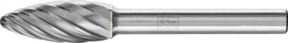 PFERD Hochleistungsfrässtift INOX Flamme B für Edelstahl, Farbe: Silber, Durchmesser: 10 mm, Länge: 25 mm, Schaft-Durchmesser: 6 mm - Bild 1