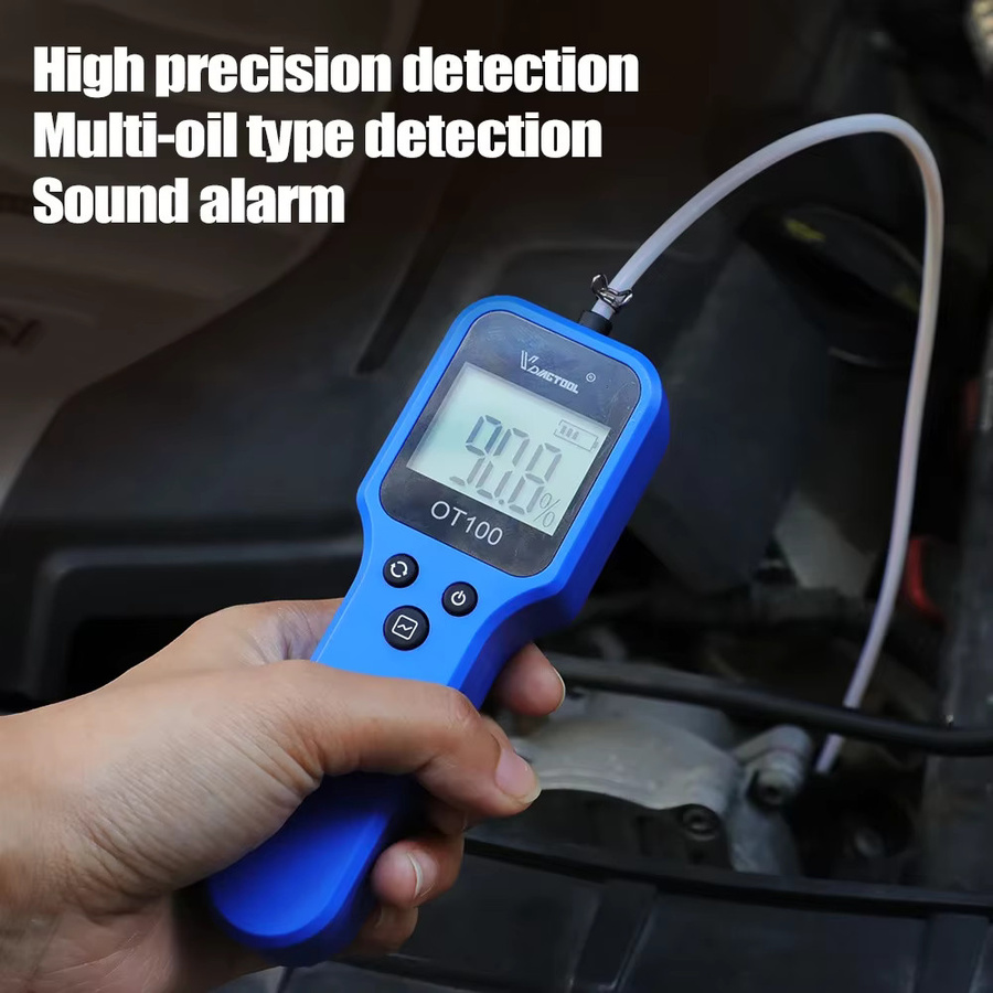 VDIAGTOOL OT100 Motoröl-Tester in Blau zur Diagnose der Ölqualität und Messung des Wassergehalts - Bild 6