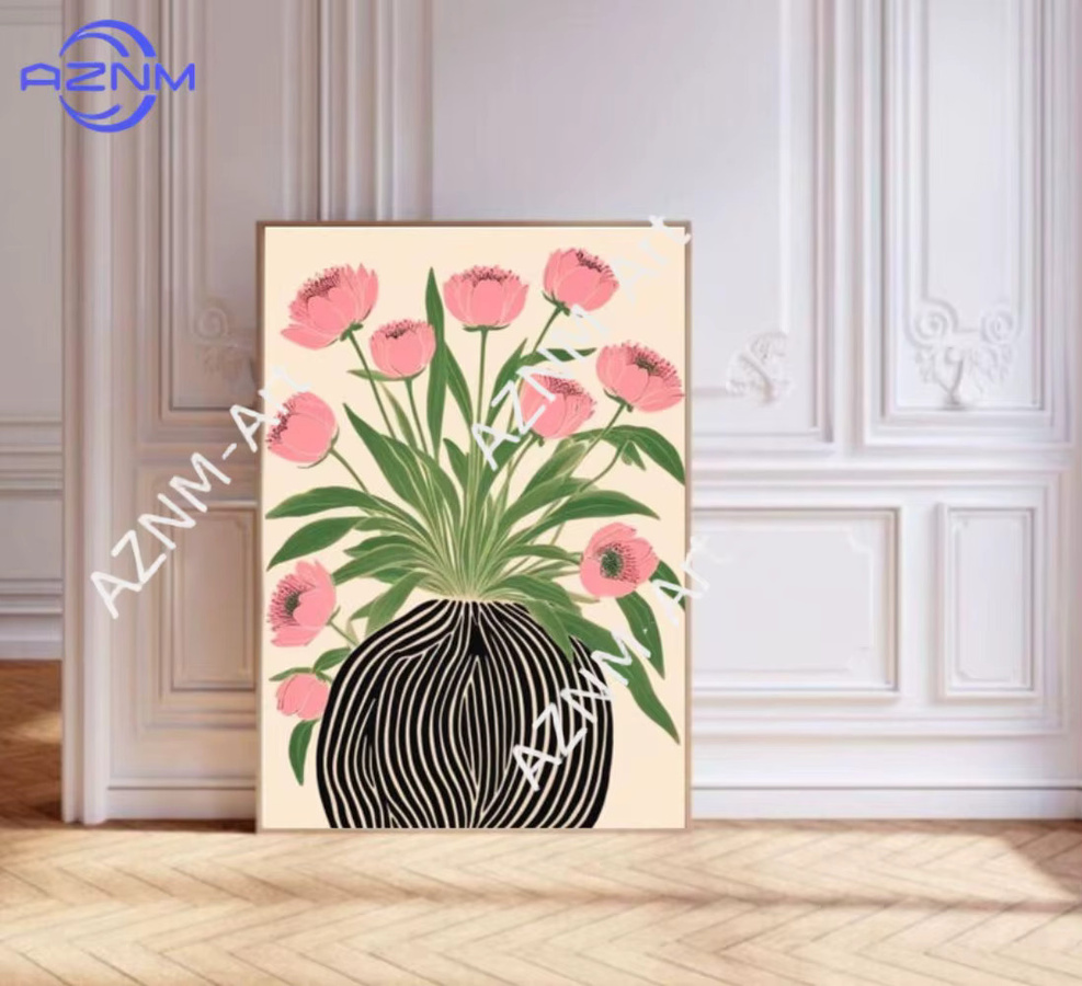 KAYOU Blumenposter Matisse-Wandkunst mit floralen Motiven in Multicolour als moderner Paper Poster - Bild 2