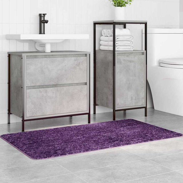 Rutschfeste Badematte Yiwydaa in Lila, B/T: 120 x 70 cm - Bild 1