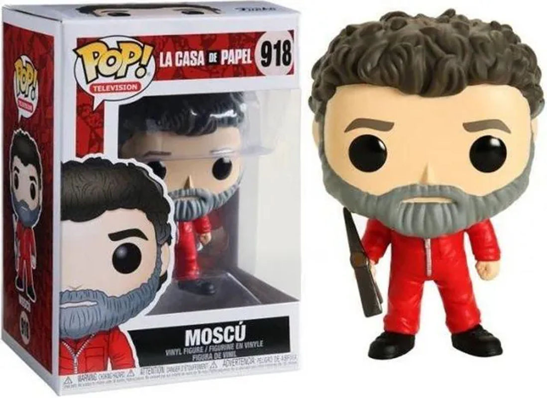 Funko Pop! Haus des Geldes Moskau Figur in Rot aus Kunststoff - Bild 1