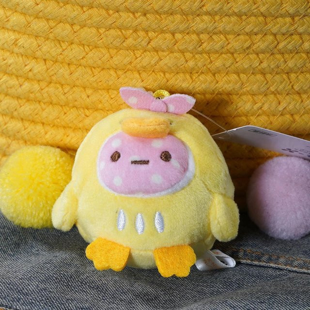 Yiran toy Sumikkogurashi Ebifurai Puppe, Plüschtier Schlüsselanhänger, 6cm - Bild 1