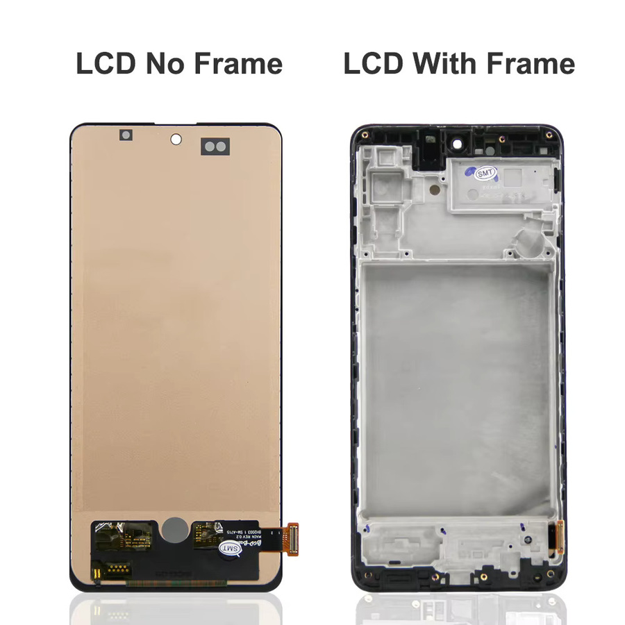 Samsung Galaxy M51 M515 M515F TFT M51 Display mit Rahmen in Schwarz als LCD Touch Screen Ersatz - Bild 2