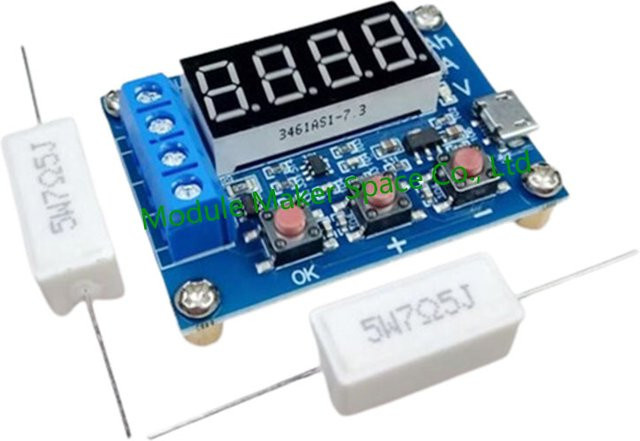 HW-586 ZB2L3 Kapazitätstester für Li-Ionen-Lithium-Batterien und Blei-Säure-Batterien in Blau - Bild 1
