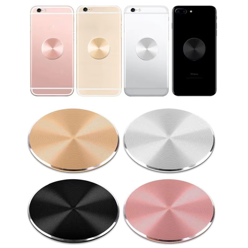 HTHwish MagSafe Magnetische Handyhalterung mit kabellosem Laden und Metallplatte in Gold für iPhone 14 15 und Xiaomi Universal Smartphone Zubehör - Bild 5