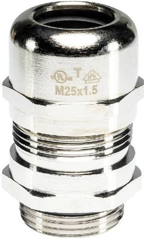 Wieland Electric Kabelverschraubung aus Metall in Silber, 10 Stück - Bild 1