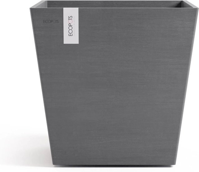 Ecopots Pflanztopf Rotterdam Blumentopf Grau B: 45,4 cm, H: 44 cm - Bild 1