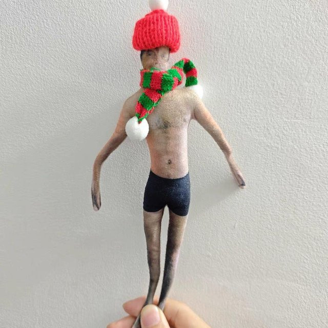 Yiran toy Mads Mikkelsen Hannibal Plüschpuppe, Stofftier, 28cm, ab 18 Jahren - Bild 1