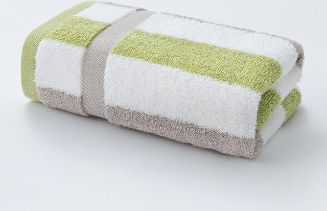 Yiran Furniture Baumwollhandtuch für Erwachsene, Weiß, B: 34 cm, L: 76 cm - Bild 1