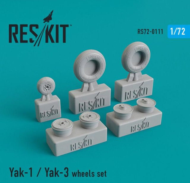ResKit Models Yak-1/Yak-3 Wheels set - Bild 1