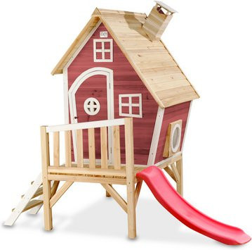 EXIT Toys Spielturm Fantasia aus Zedernholz in Rotbraun, B/H/T: 166 x 227 x 246 cm - Bild 1