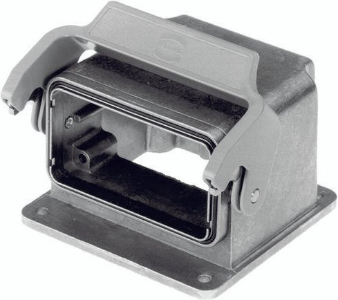 HARTING Motoranschlussgehäuse aus Kunststoff in Grau 09 62 810 0974 09628100974 - Bild 1