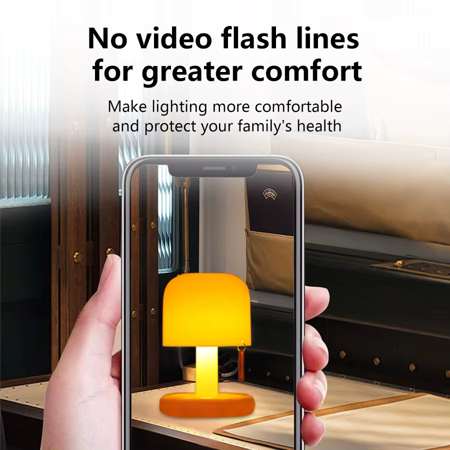 AVACOM Mini-Schreibtischlampe mit LED-Farbverlauf und Touch-Funktion, USB-aufladbare Sonnenuntergang-Nachtlicht für Schlafzimmer und Wohnzimmer - Bild 4