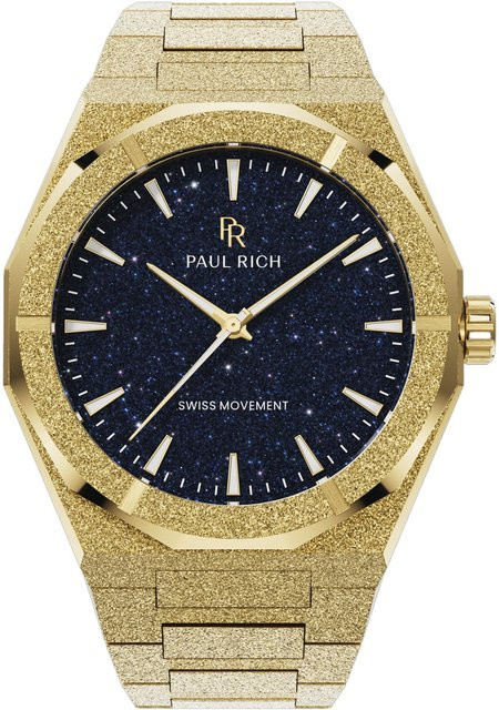 Paul Rich Herrenuhr, Quarz, Edelstahl, Blau, 43 mm, 5 ATM - Bild 1