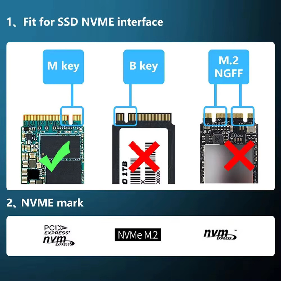 TelDaykemei M.2 NVMe zu PCIe 4.0 Adapter mit Aluminium SSD Kühlkörper in Schwarz - Bild 3