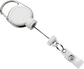 Durable Jojo Extra Strong Schlüsselanhänger mit Clip, Weiß, Länge: 60 cm - Bild 1