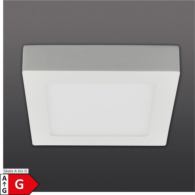 Näve Simplex LED Deckenleuchte und Wandleuchte in Weiß aus Aluminium mit Leuchtmittel - Bild 2