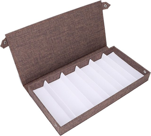 Brillensammler Aufbewahrungsbox, 6 Steckplätze, kaffeebraun - Bild 1