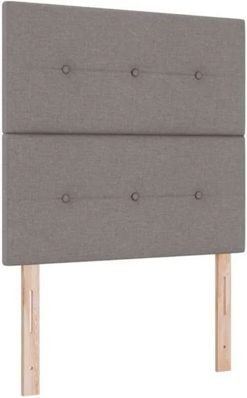 vidaxl Kopfteil in Taupe meliert im modernen skandinavischen Design, Breite: 90 cm - Bild 1