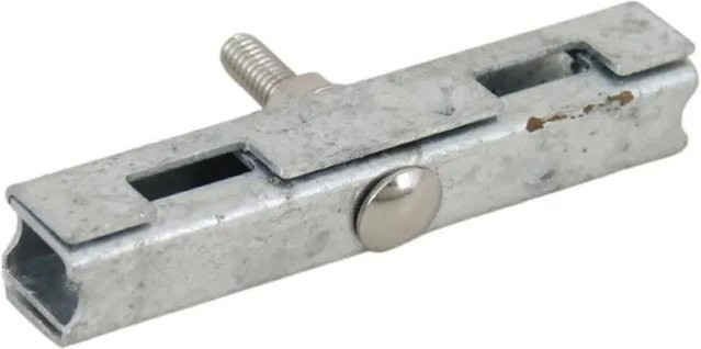 Galaflor U-Mattenverbinder in U-Form, verzinkt, Silber - Bild 1