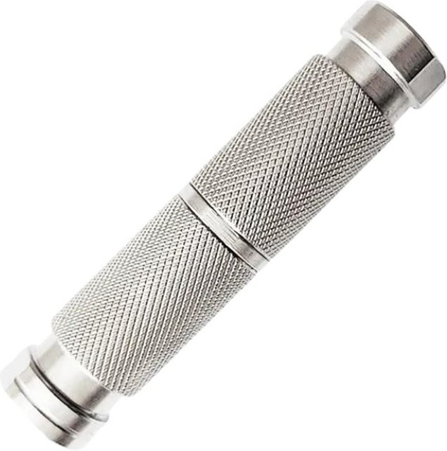 ABKY Verlängerungsadapter für Bohrhammer mit SDS Plus und Plus-Lock-Brückenkupplung aus Metallschmiedestahl in Silber - Bild 1