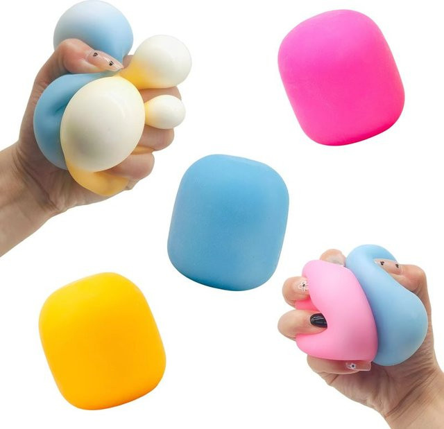 52TOYS Marshmallow-Quetschball, Farbwechselnd im Sonnenlicht, Silikon, ab 3 Jahren - Bild 1