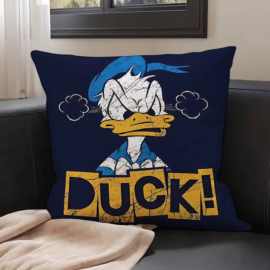 52TOYS Donald Duck Kissenbezug aus Plüsch mit doppelseitigem Druck, quadratisch, 40 x 40 cm - Bild 2