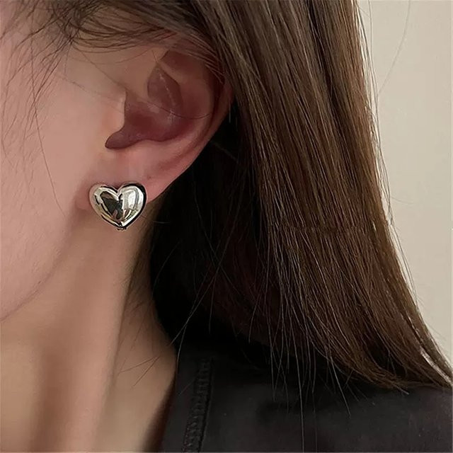 Balmore Mini-Ohrringe, Herzform, 925 Silber, Damen - Bild 1