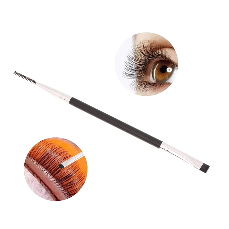 zephoco Wimpernlifting-Bürste, Doppelköpfige Detailbürste, Unisex - Bild 2