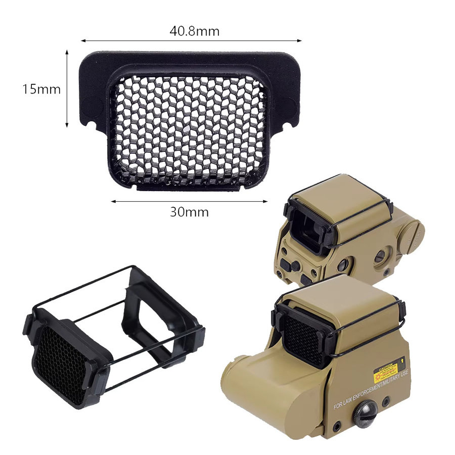 LAMBUL Taktische Killflash Schutzhülle für Holographische Red Dot Sights in Schwarz - Bild 3