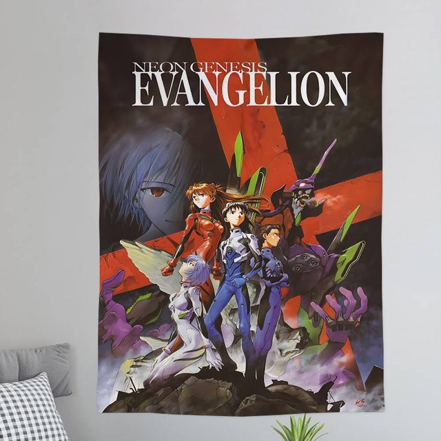 Potdemiel Anime N-Neon G-Genesis E-Evangelion DIY Wandteppich zur Wanddekoration - Bild 1