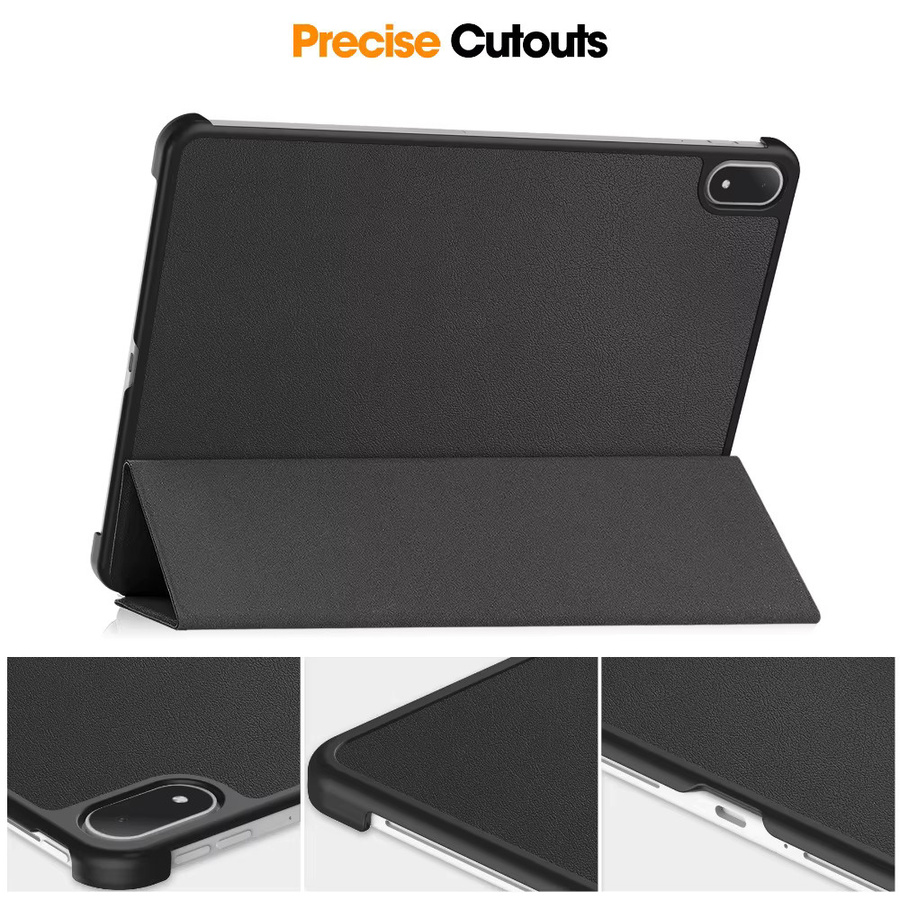 YOUQEEC Magnetische Smart Tablet Hülle für OnePlus Pad 3 Pro und Oppo Pad 4 Pro 13,2 Zoll mit Dreifach-Klappständer in Schwarz oder Blau - Bild 5