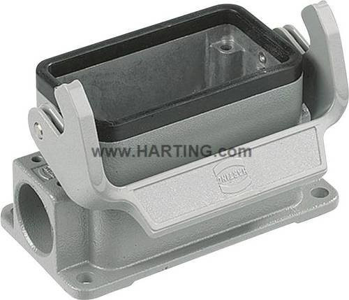 Harting Han 24B-asg2-LB-M25 Sockelgehäuse aus Kunststoff in Grau - Bild 1