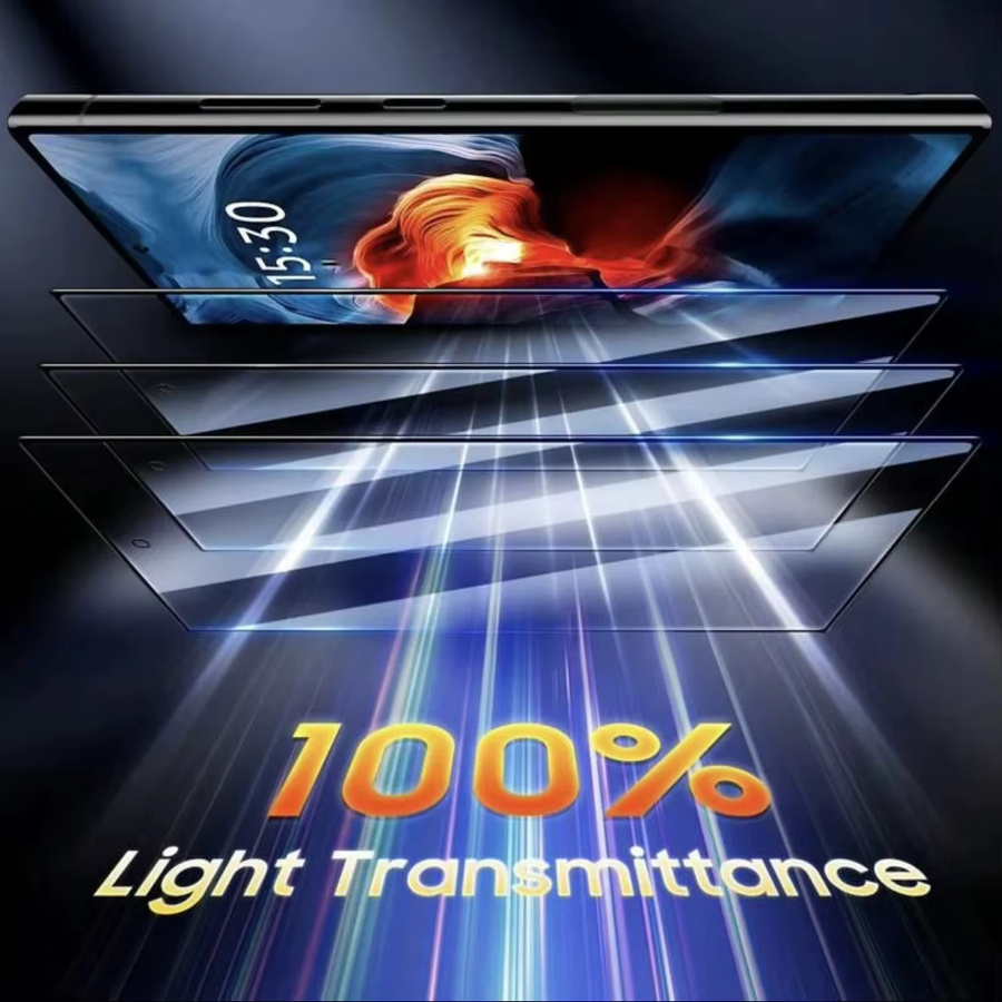 Xiaomi Redmi Note und Poco Serie HD gehärtetes Glas Screen Protector, transparent - Bild 2