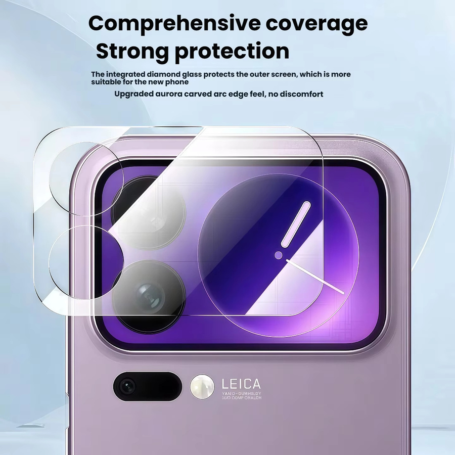 3er-Pack HD-klare Hartglasfolie für Xiaomi 17-Serie und Xiaomi 17 Pro, transparenter Displayschutz mit Anti-Fingerabdruck-Funktion - Bild 2