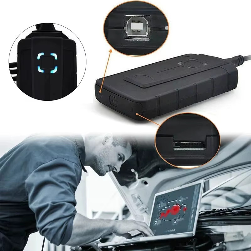 V5.008 R2 OBD2 Scanner mit Bluetooth für Wow Snooper VD DS150 CDP professionelles Automotive Diagnose Werkzeug inklusive Lkw Kabel - Bild 3