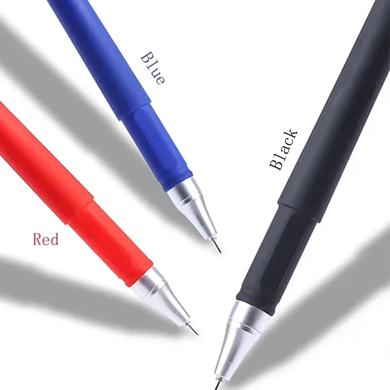 Gelstift-Set mit 0,5 mm Spitze in Schwarz, Blau und Rot - Bild 1