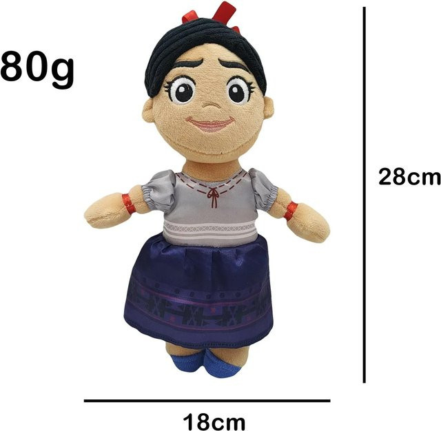 Yiran toy Disney Encanto Mirabell Isabella Kawaii Plüschtier, 25-28cm, ab 14 Jahren - Bild 1