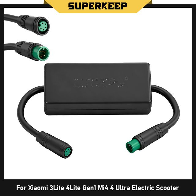 Geschwindigkeitssteigerungs-Controller für Xiaomi Elektroroller 3Lite 4Lite Gen1 Mi4 4 Ultra in Schwarz - Bild 1