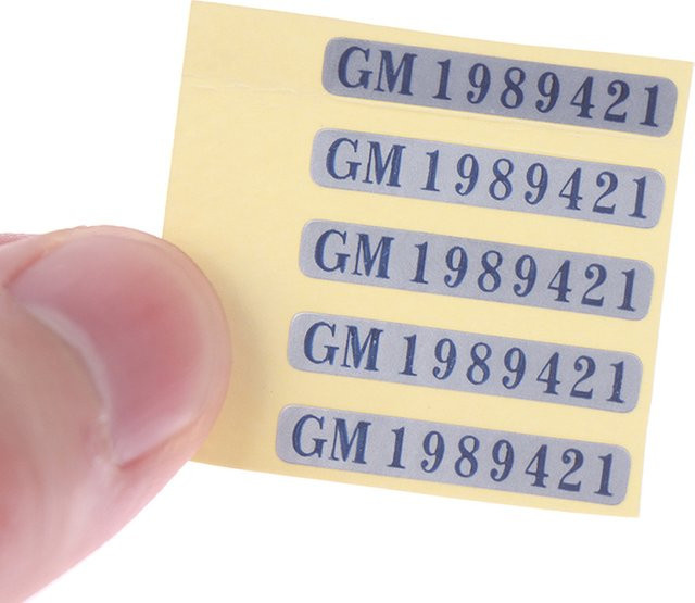 Typenschild Etikett Gehäuse Aufkleber für Nintendo Gameboy GB DMG erste Generation - Bild 1