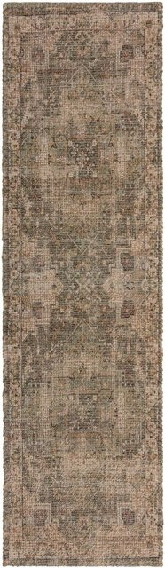 Flair Rugs Kurzflorteppich Selena in Rosa-Grün, B/T: 230 x 60 cm - Bild 1