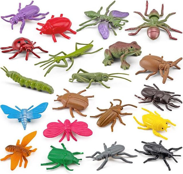 BC Pet Supplies Insektenfiguren Ameisen Motten Marienkäfer Spinnen Bienen, Action Figur, ab 3 Jahren - Bild 1