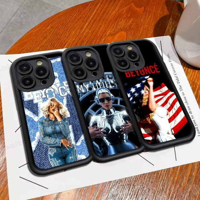 Singer B Beyonce Cowboy Carter TPU Handyhülle für iPhone 17 16 15 14 13 12 11 Pro Max Plus Multicolor - Bild 1
