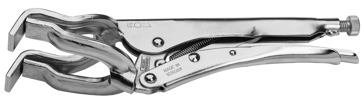 Elora Rohrschweisser-Gripzange in Silber mit einer Spannweite von 10-90 mm ELORA-511-280 - Bild 1
