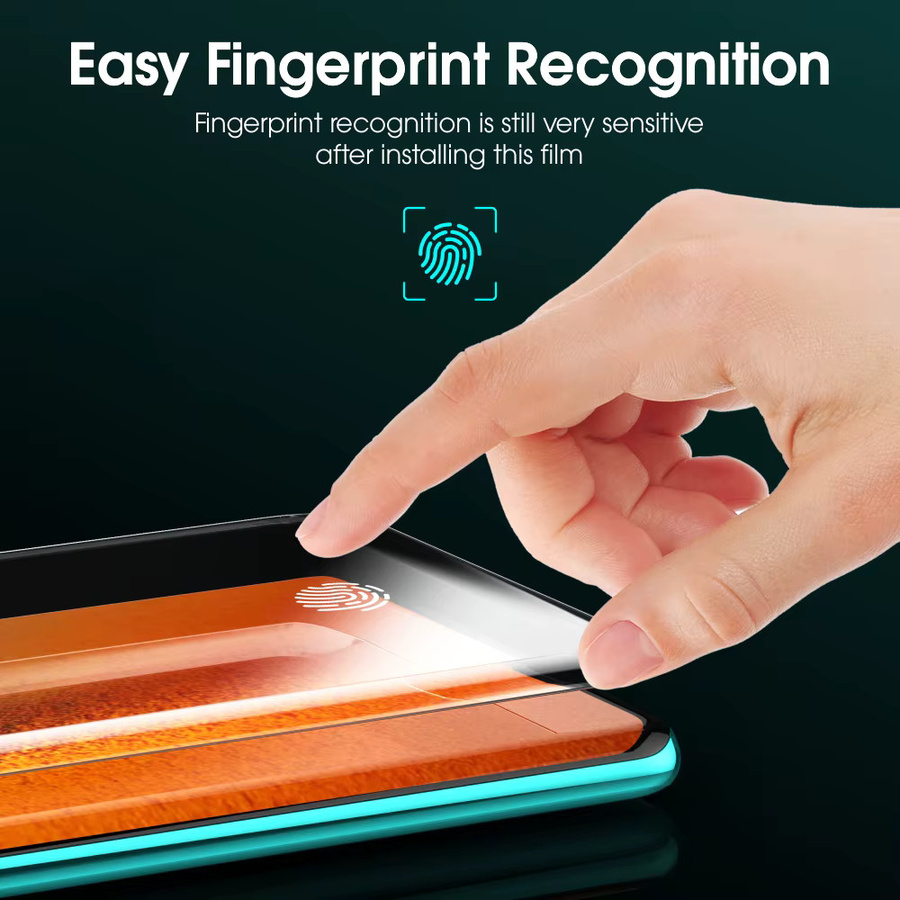 Vothoon 3D-Hydrogelfolie Displayschutzfolie für Samsung Galaxy S24 Ultra S23 Plus S22+ S21 S20 5G mit vollständiger Abdeckung, transparent - Bild 2