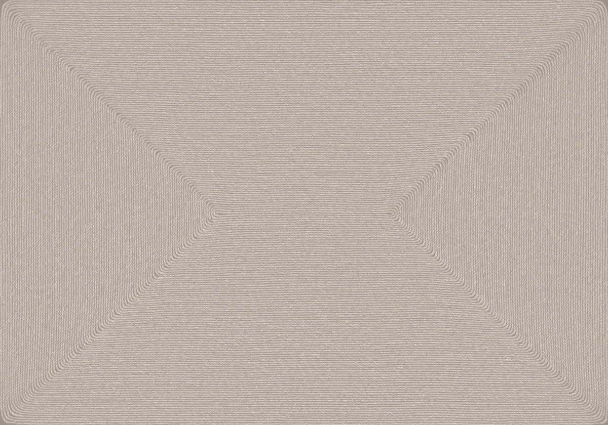 Élitis Tapete Cocon VP 994 02 in Grau und Beige mit abstraktem Streifenmuster aus Vinyl - Bild 1
